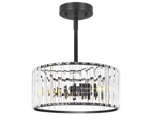 🚨 UPGRADE YOUR HOME TODAY! Crystal Black Chandelier – $30 FIRM! ✨💡