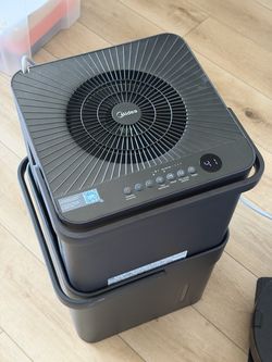 Midea Cube 50-Pint Dehumidifier with Built-In Pump — Barely Used