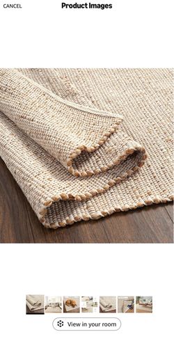 Jute rug