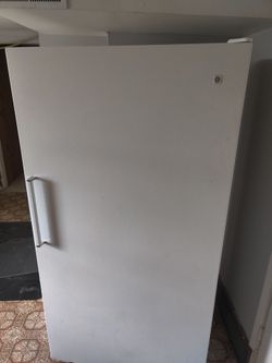 Large upright freezer
