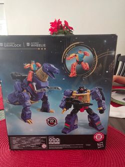 Transformers age of the pirmes g2 grimlock and autobot wheelie