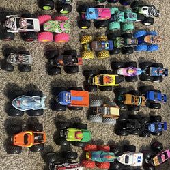 Monster Tricks /Hot wheels Trucks Lot