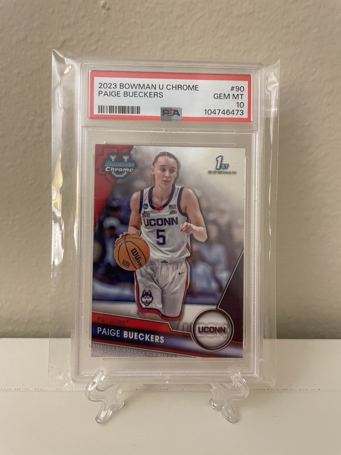 2023 Bowman U Chrome Paige Bueckers #90 PSA 10