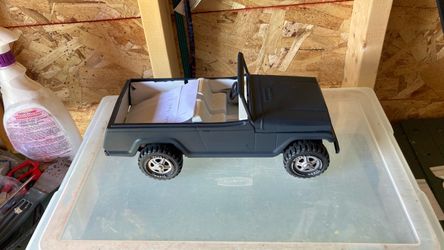 Toy Tonka Jeep/Trailer