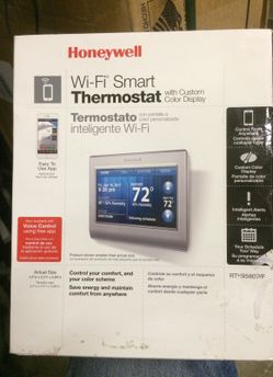 Honeywell RTH9580WF Smart Wi-Fi 7 Day Programmable Color Touch Thermostat