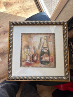 Painting with frame
