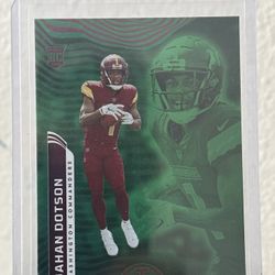 2022 Illusions Football Green Jahan Dotson RC