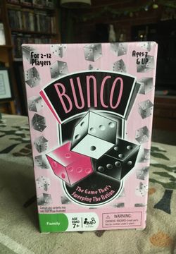 Brand New Bunco Family Game