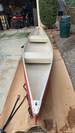 16 Foot Canoe With Evinrude Motor