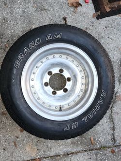 Chevy Truck 6 Lug 15" Wheels And Tires. (4)