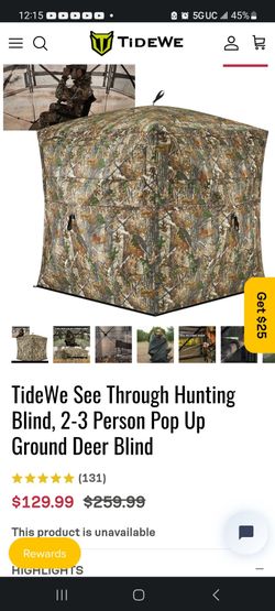 Ground blind