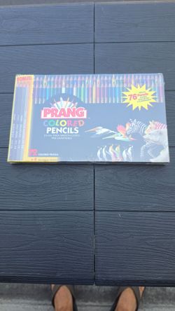 PRANG 76‑Color Premium Colored Pencil Set — Brand New, Never Opened
