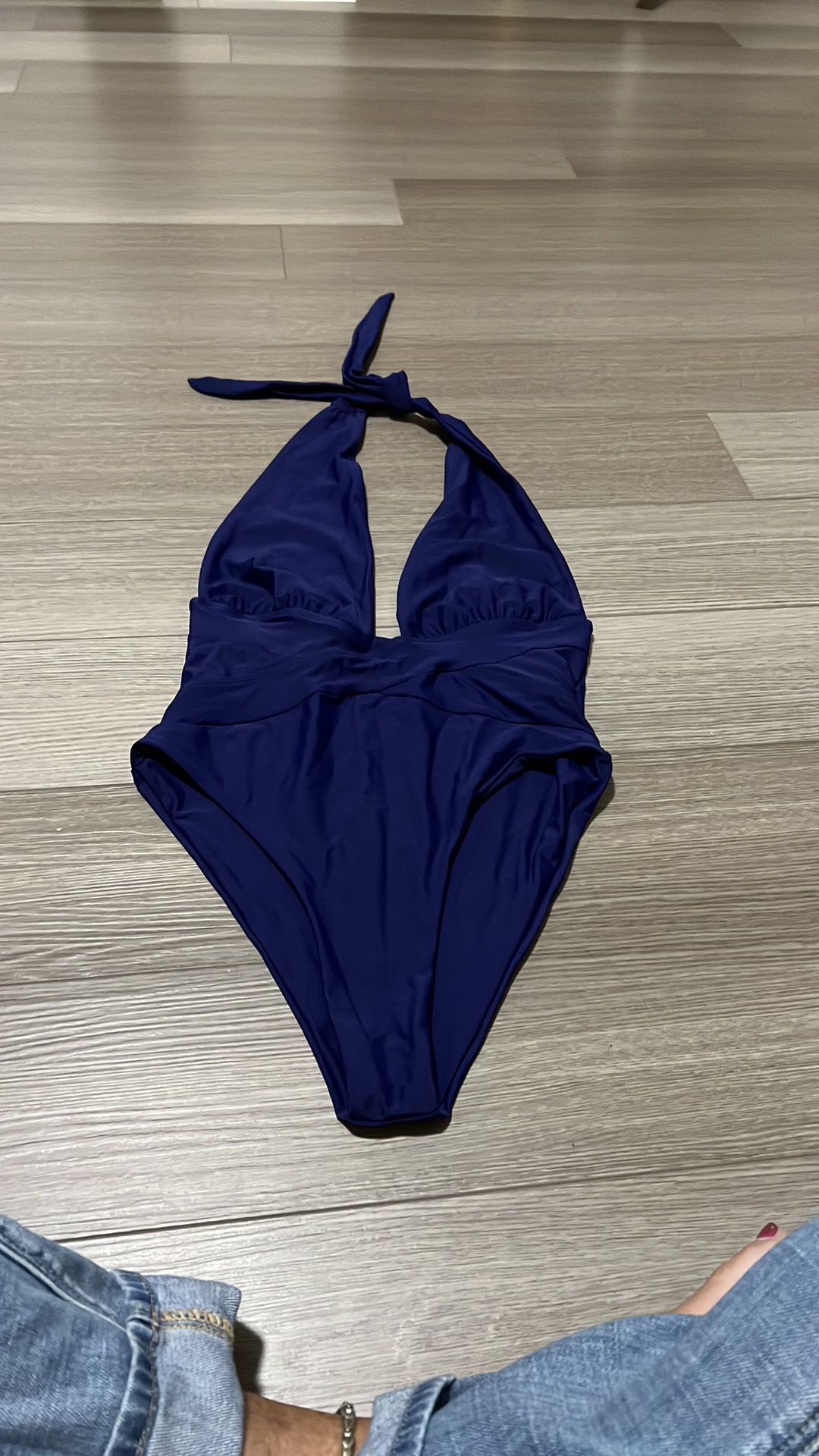 One piece bathing suit
