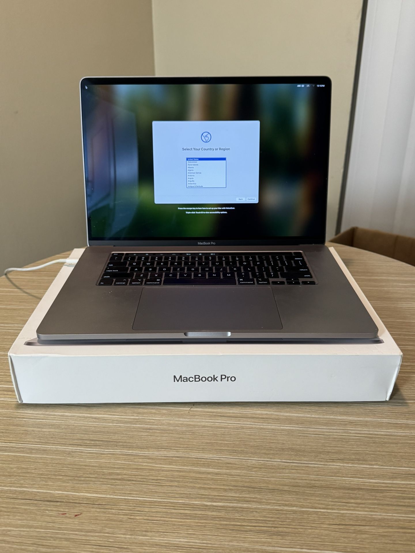 MacBook Pro 16” Intel i7 2019