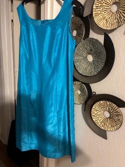 Beautiful blue dressy dress Never used $18