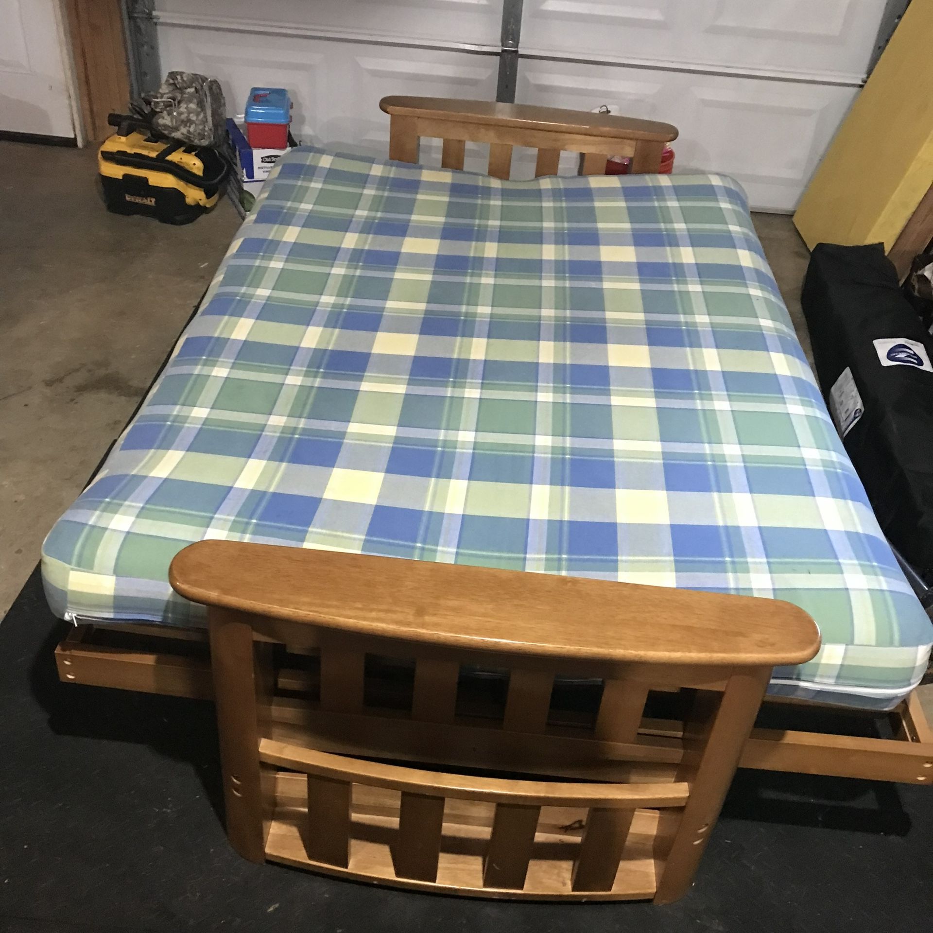 Futon With Wood Frame