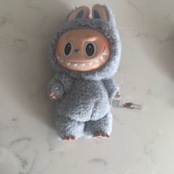 Blue Labubu Macaroon 