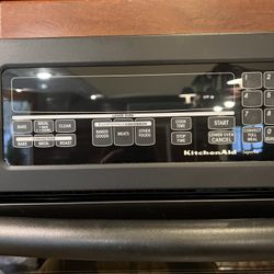 Excellent Co Diction KITCHENAID Double Oven Convection Microwave Rapid Cook 