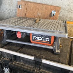 Ridgid Tile Saw