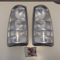99-07 GMC Sierra All Clear Tail Lights