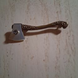 Antique Temperance Hatchet Pin