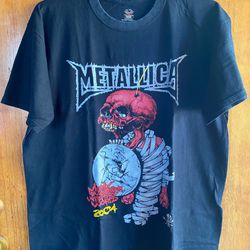 Metallica 2004 Tour Vintage Tshirt