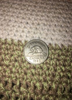 1940s Canadian nickle