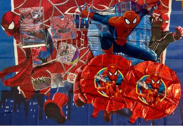 Spider-Man Birthday Party Supplies Decorations