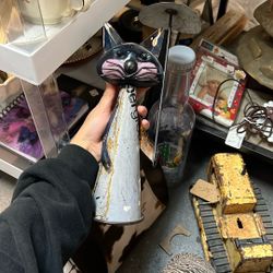 Metal Cat Art