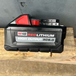 Milwaukee M18 HIGH OUTPUT XC 6.0 Battery 