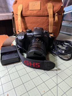 Panasonic LUMIX GH5 Mirrorless 4k Camera With Leica DG 12-60mm F2.8-4.0 Lens