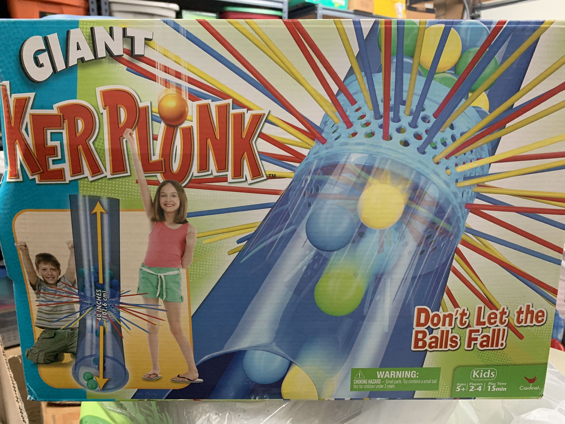 Giant Ker Plunk Game