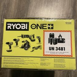 Ryobi One + 18 Volt Corlees. 