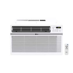 24,500 BTU (DOE) 230-Volt Window Air Conditioner Cools 1,550 Sq. Ft. with Remote, Dehumidifier and in White
