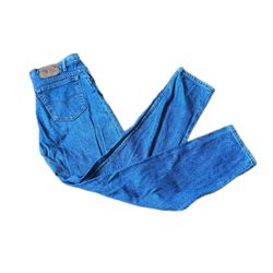Vintage 1990s Levi’s 550 36x34 Relaxed Fit Medium Wash Denim Jeans USA Made 90s