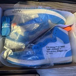 OFF-WHITE X AIR JORDAN 1 RETRO HIGH OG 'UNC'