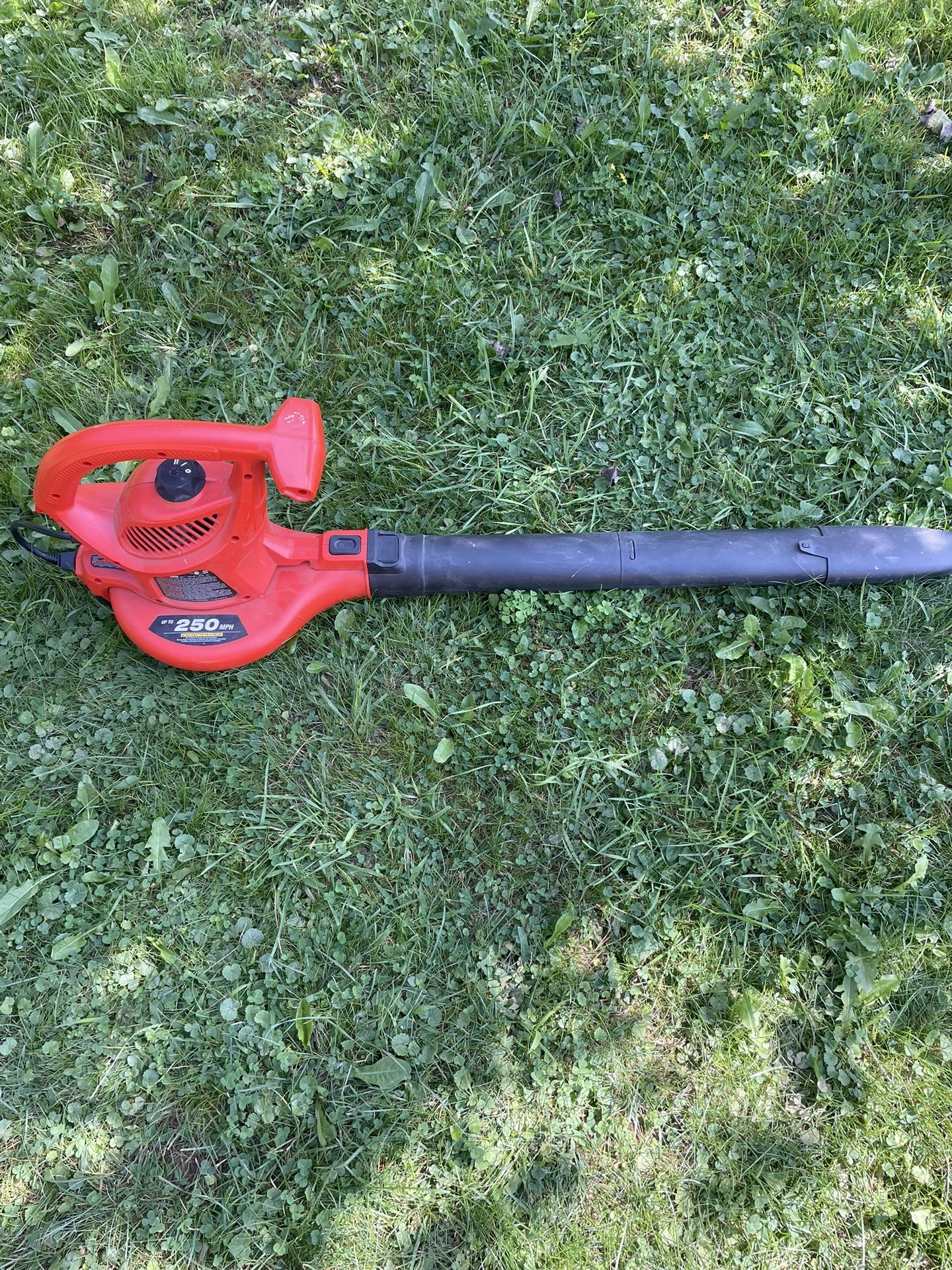 Leaf Blower-Vacuum Mulcher.