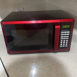 Red Microwave 