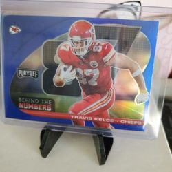 Chiefs  Travis  Kelce  Refractor  Card