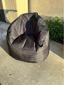 ✨ Cozy Big Joe Kids Bean Bag Chair – Black 🖤