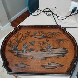 Decorative Wooden Tray 