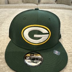 Brand New Green Bay Packers 59Fifty New Era Green Snapback Snap Back Hat 