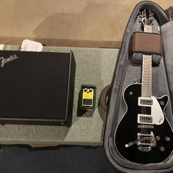 Gretsch Guitar w/ Bigsby + Fender LT25 Amp – Full Setup – $850 OBO