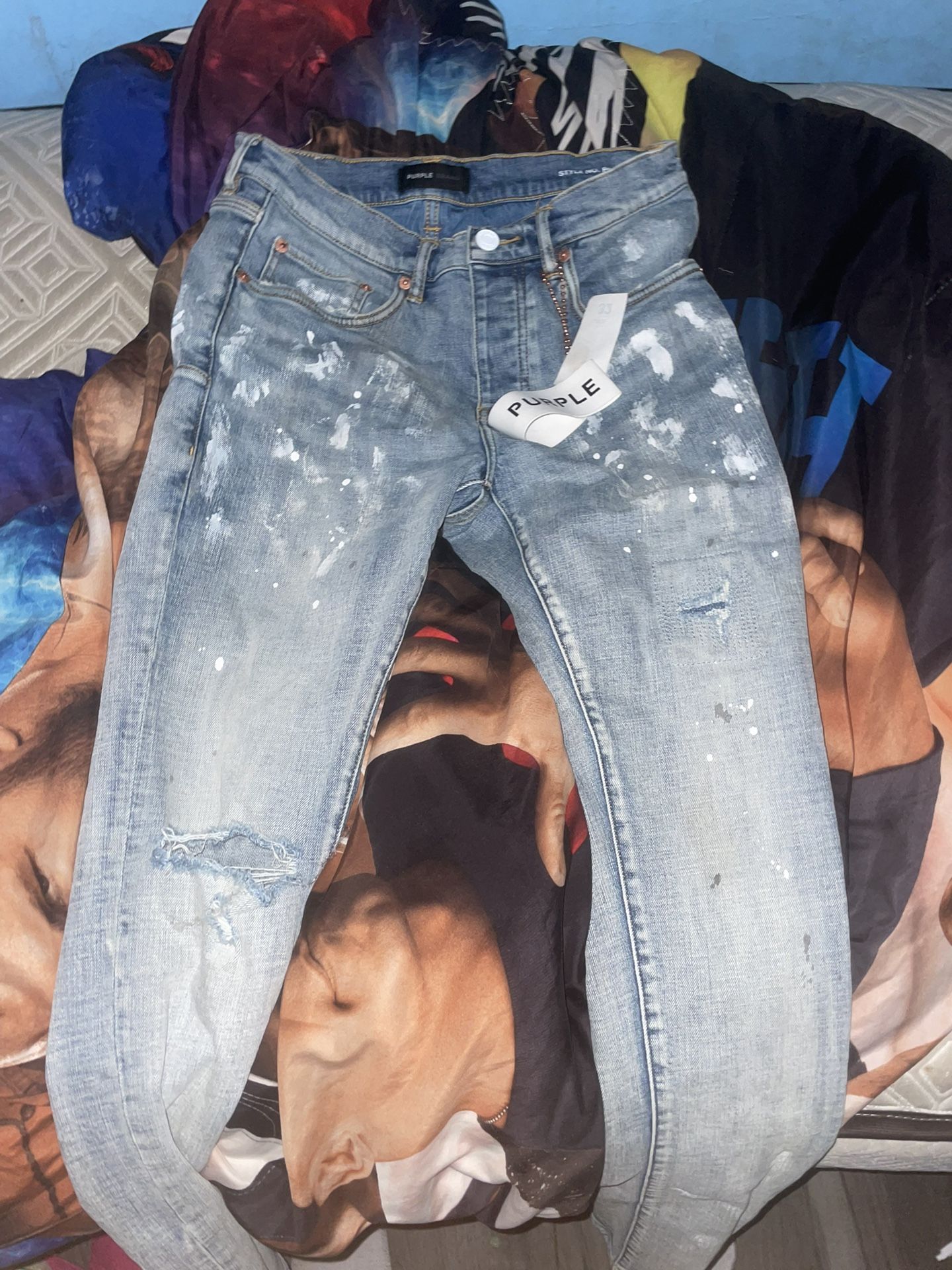 Purple Jeans Size 32