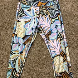 Tekgear Leggings Pockets Workout Pants Size Large