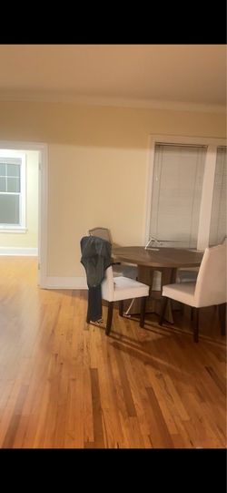 Dining table and chairs set of 4