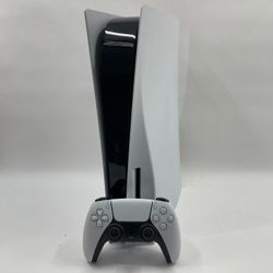 Sony PlayStation 5 Disc Edition PS5 825GB White Console Gaming System CFI-1115A
