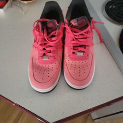 Nike Air Force 1 Low Fusion Red 2013 Men’s Size 10.5 Atomic Red Custom 488298-611