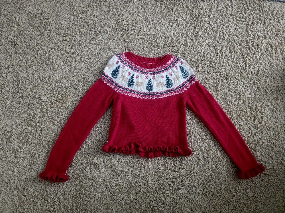 Girls Christmas Sweater