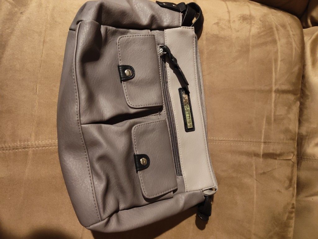 Medium Size Grey Purse